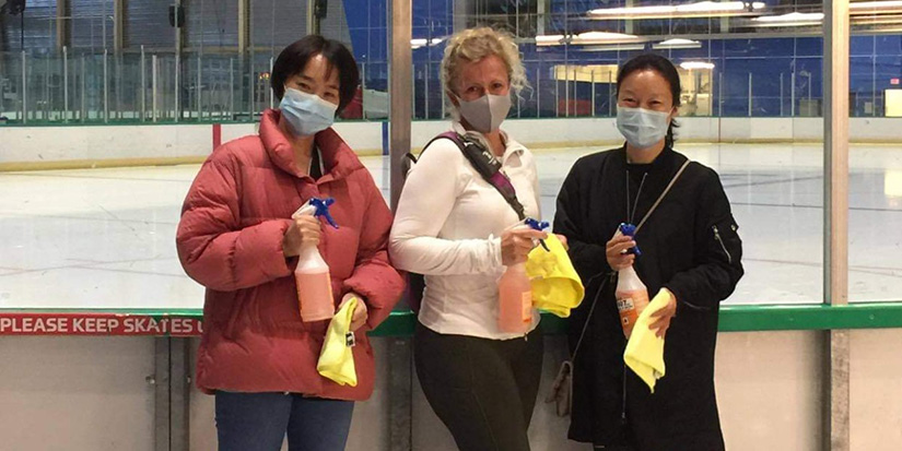 ‘COVID captains’ inspiration to skaters