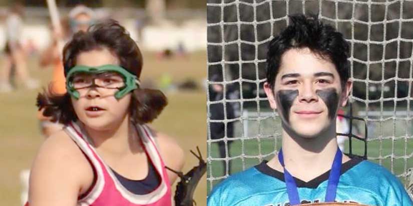 Lardens leaders on the field of play