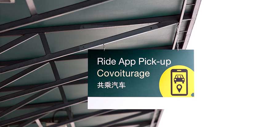 YVR designates area for ride services