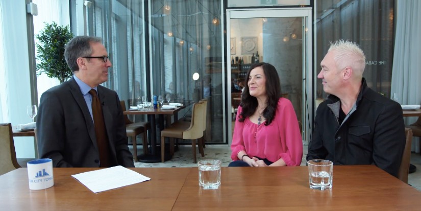 Jeanette O'Keeffe and Jonas Falle on Our City Tonight