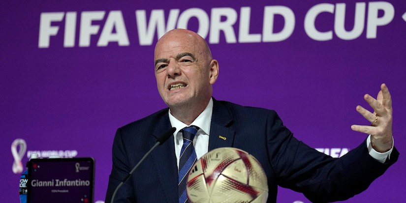UEFA prepares criminal complaint in Swiss courts against FIFA's Infantino over World Cup sell-off
