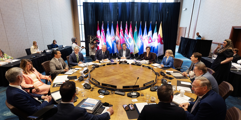 Premiers tout unity ahead of P.E.I. talks with Carney, 'bullish' on U.S. trade deal