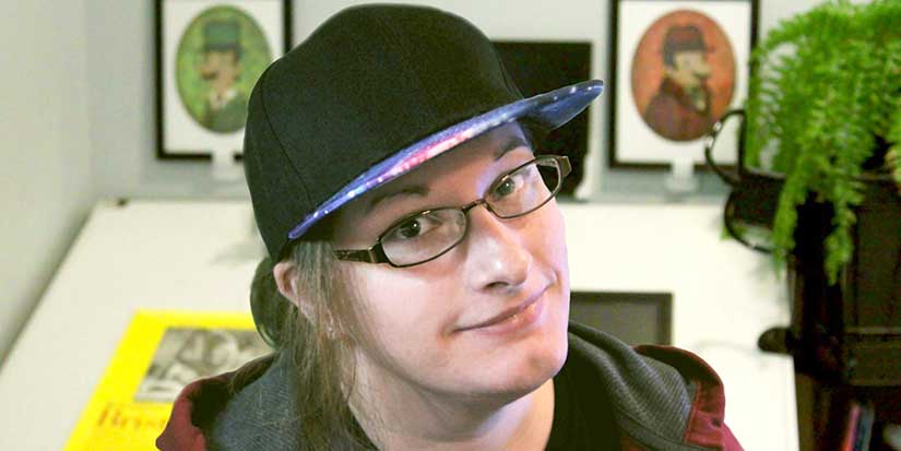 Caricature artist creates unique renderings