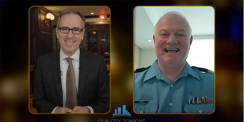 Derek Moss interviewed on Our City Tonight