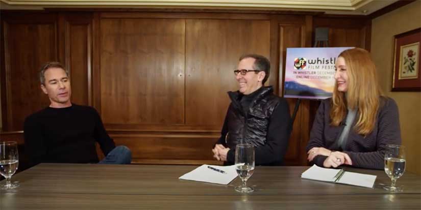 Eric McCormack interviewed on Our City Tonight